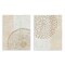Stupell Industries Abstract Orbs and Stripes 2 pc Wall Plaque Art Set Design by June Erica Vess